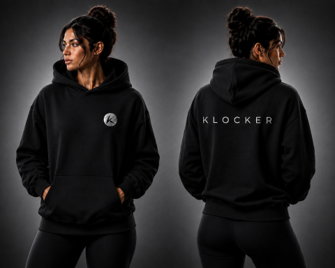 KLOCKER Premium Women's Hoodie KLOCKER Premium Women's Hoodie BLACK